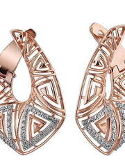 Серьги 25348 из Розовое (красное) золото от Ювелирный салон Юверос 1
