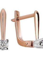 Серьги 82247 из Розовое (красное) золото от Ювелирный салон Юверос 1