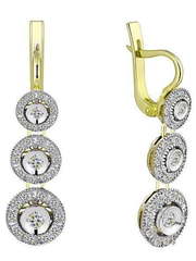 Серьги 82271 из Желтое золото от Ювелирный салон Юверос 1