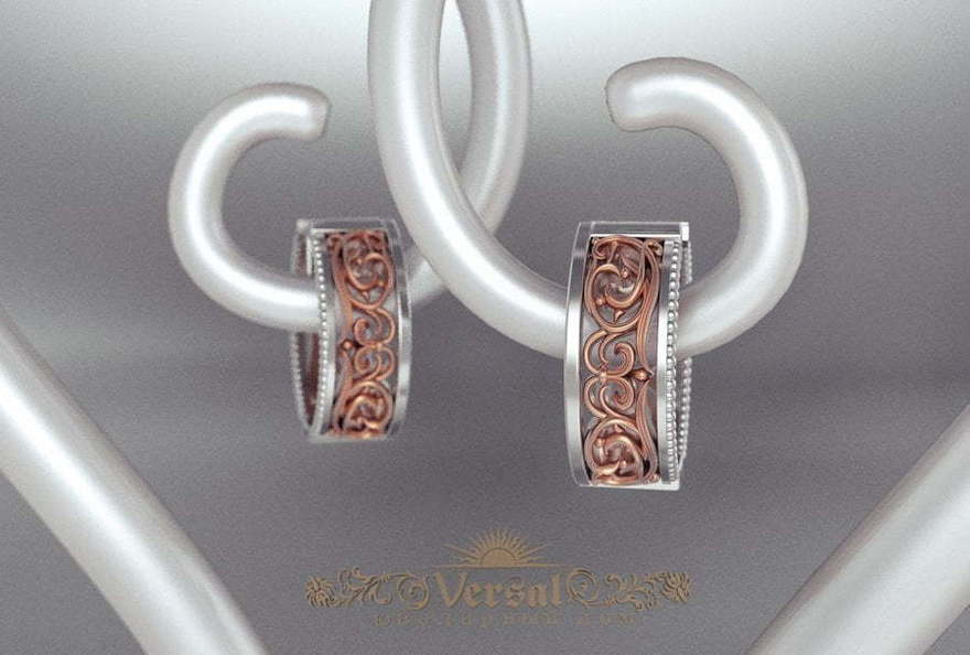 Серьги VGS0166 из Розовое (красное) золото от Ювелирный Дом Версаль 2