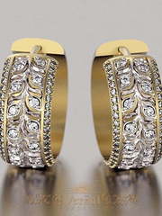 Серьги VGS0151 из Желтое золото от Ювелирный Дом Версаль 1