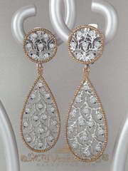 Серьги VGS0137 из Комбинированные от Ювелирный Дом Версаль 1