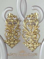 Серьги VGS0138 из Желтое золото от Ювелирный Дом Версаль 2
