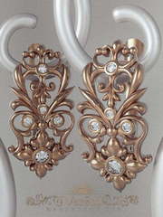 Серьги VGS0138 из Розовое (красное) золото от Ювелирный Дом Версаль 1