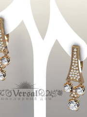 Серьги VGS0267 из Желтое золото от Ювелирный Дом Версаль 1