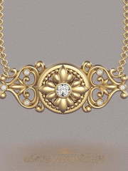 Подвеска VGPS1110 из Желтое золото от Ювелирный Дом Версаль 1