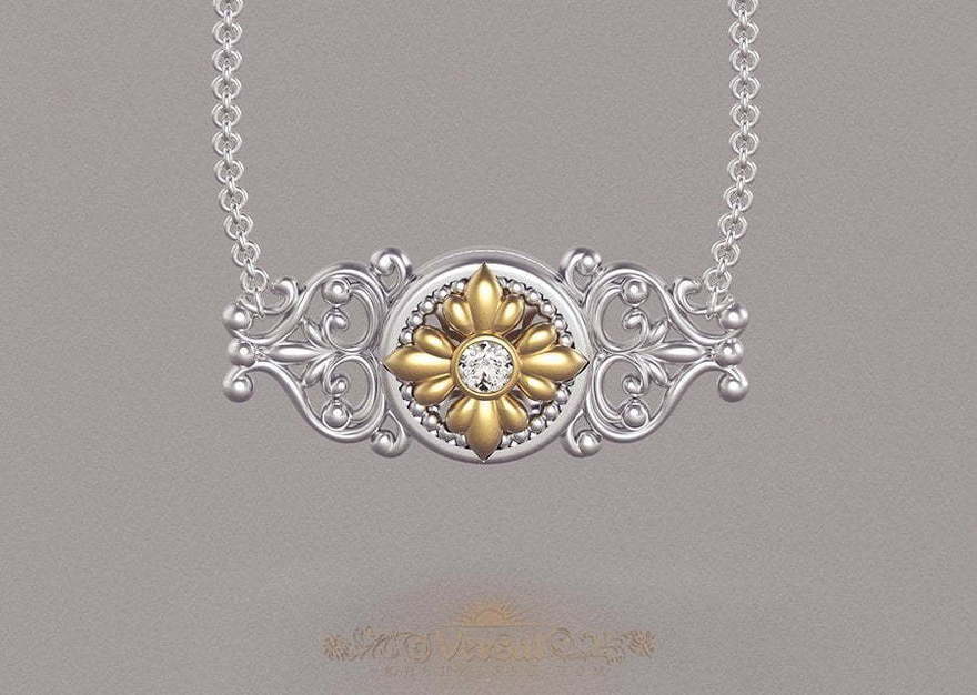 Подвеска VGPS1110 из Комбинированные от Ювелирный Дом Версаль 3