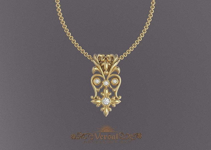 Подвеска VGPS0110 из Желтое золото от Ювелирный Дом Версаль 1