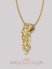 Подвеска VGPS0110 из Желтое золото от Ювелирный Дом Версаль 2