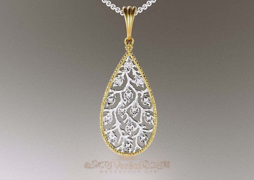 Подвеска VGPS0133 из Комбинированные от Ювелирный Дом Версаль 3