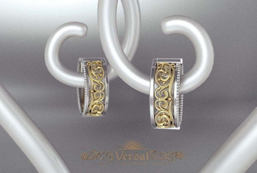 Серьги VGS0166 из Желтое золото от Ювелирный Дом Версаль 2