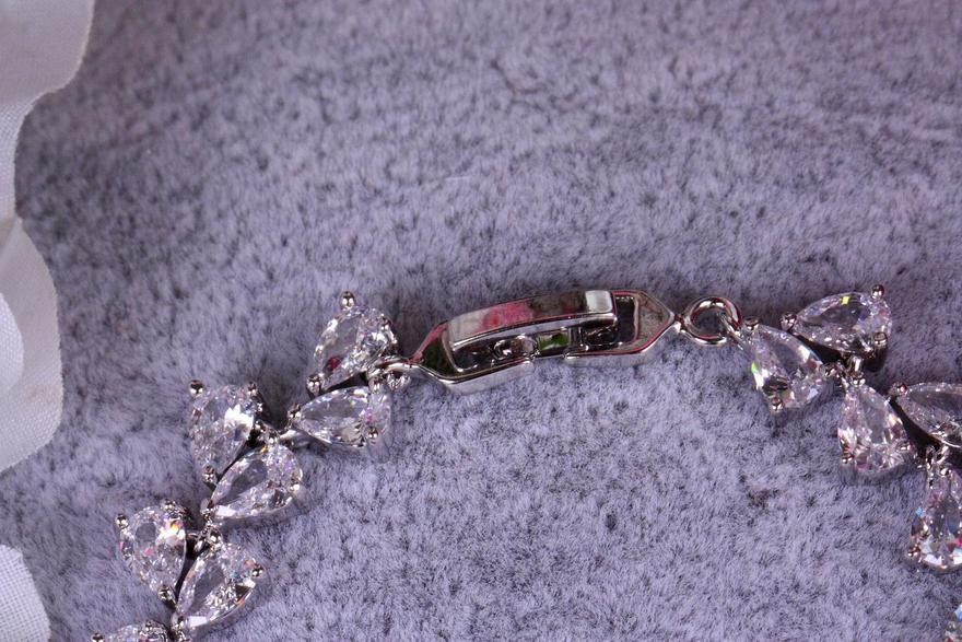 Цирконовый браслет Mercato из Посеребренная бижутерия, Цирконий от  4