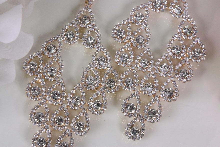 Серьги Majesty золотистые из Позолоченная бижутерия от  2