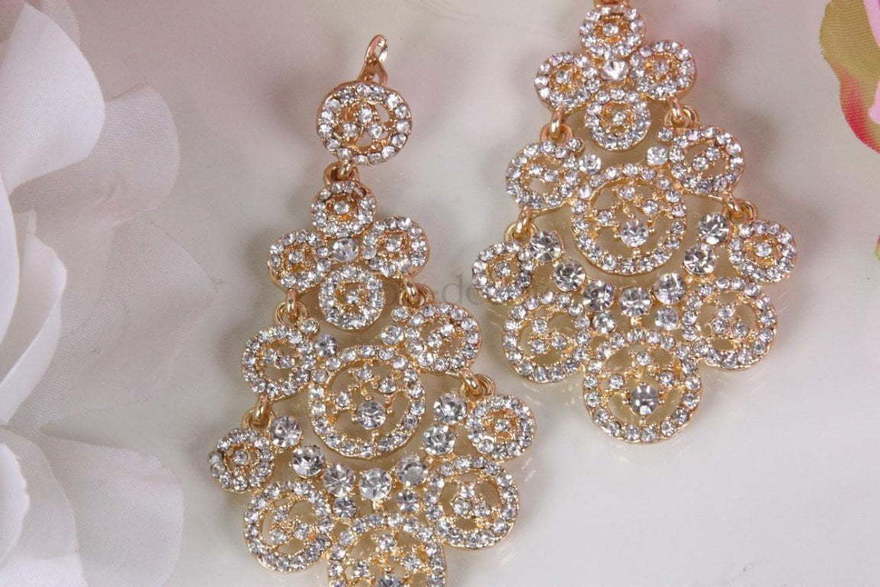 Серьги Sunshine золотистые из Позолоченная бижутерия от  2