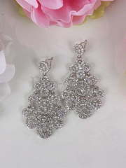 Серьги Sunshine серебристые из Посеребренная бижутерия от  1