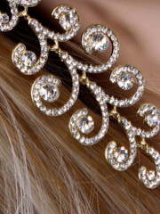 Серьги Восточный шик - gold из Позолоченная бижутерия от  2