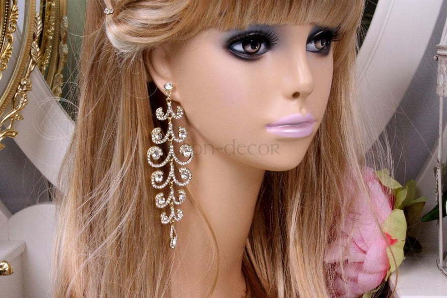 Серьги Восточный шик - gold из Позолоченная бижутерия от  3