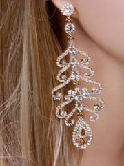 Серьги Шарм - gold из Позолоченная бижутерия от  1