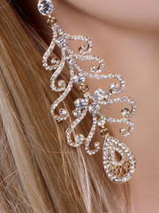 Серьги Шарм - gold из Позолоченная бижутерия от  2