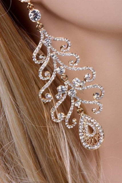 Серьги Шарм - gold из Позолоченная бижутерия от  2