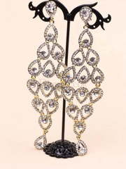 Серьги Восход солнца золотистые из Позолоченная бижутерия от  2