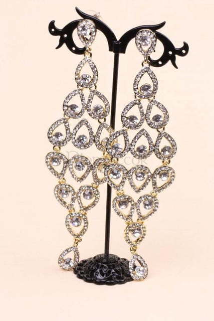 Серьги Восход солнца золотистые из Позолоченная бижутерия от  2