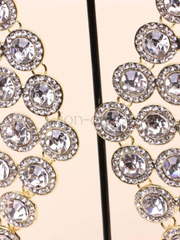 Серьги King золотистые из Позолоченная бижутерия от  2