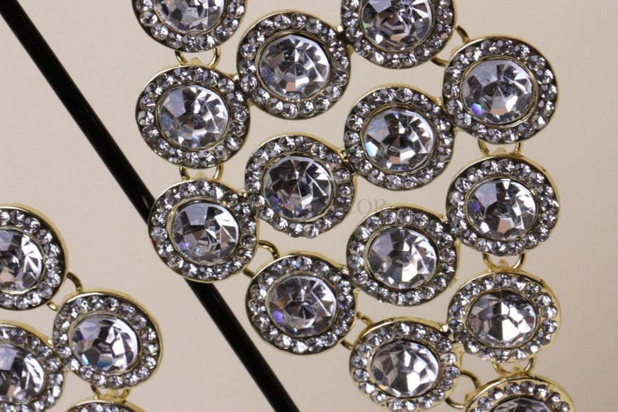 Серьги King золотистые из Позолоченная бижутерия от  4