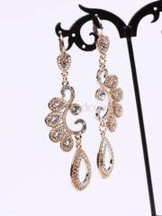 Серьги Крылышки золотистые из Позолоченная бижутерия от  1