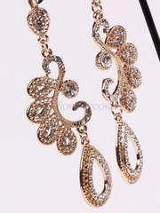 Серьги Крылышки золотистые из Позолоченная бижутерия от  2