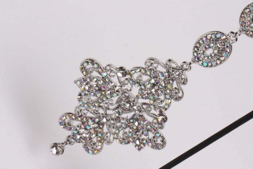 Серьги Королевский шик - silver из Посеребренная бижутерия от  3