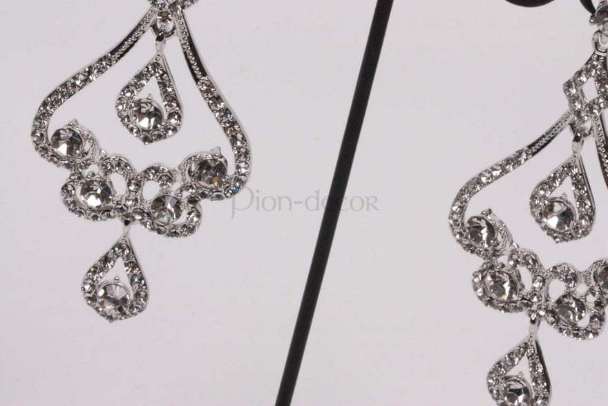 Серьги Тайна Востока из Посеребренная бижутерия от  3