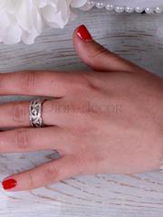 Браслет Oliva с цирконами из Посеребренная бижутерия от  2