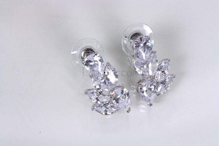 Комплект с цирконами Verona из Посеребренная бижутерия от  3