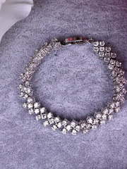 Браслет с цирконами Manuela из Посеребренная бижутерия от  1