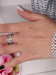 Браслет с цирконами Manuela из Посеребренная бижутерия от  2