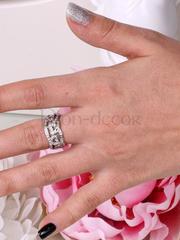 Браслет Francisca с цирконами из Посеребренная бижутерия от  2