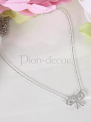 Tiffany подвеска с цирконами из Посеребренная бижутерия от  1