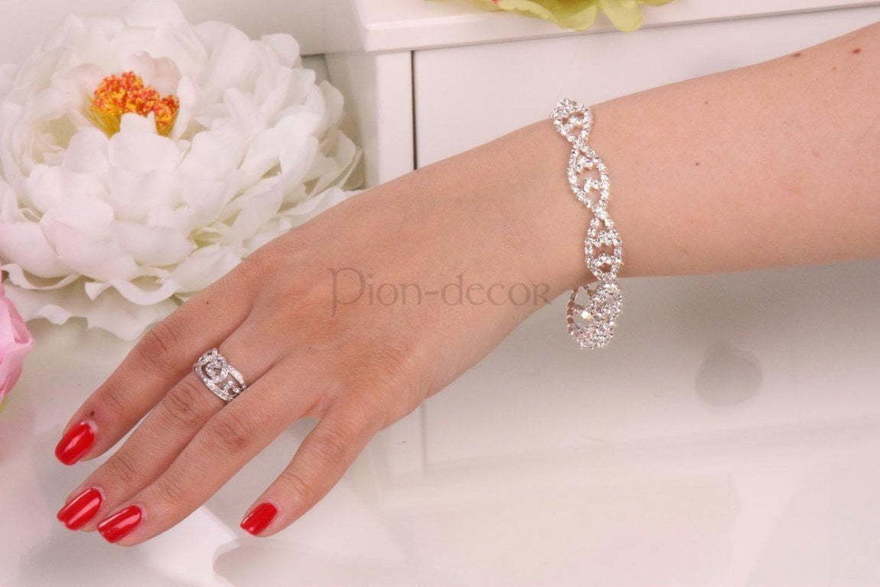 Браслет Веночек из Посеребренная бижутерия от  2