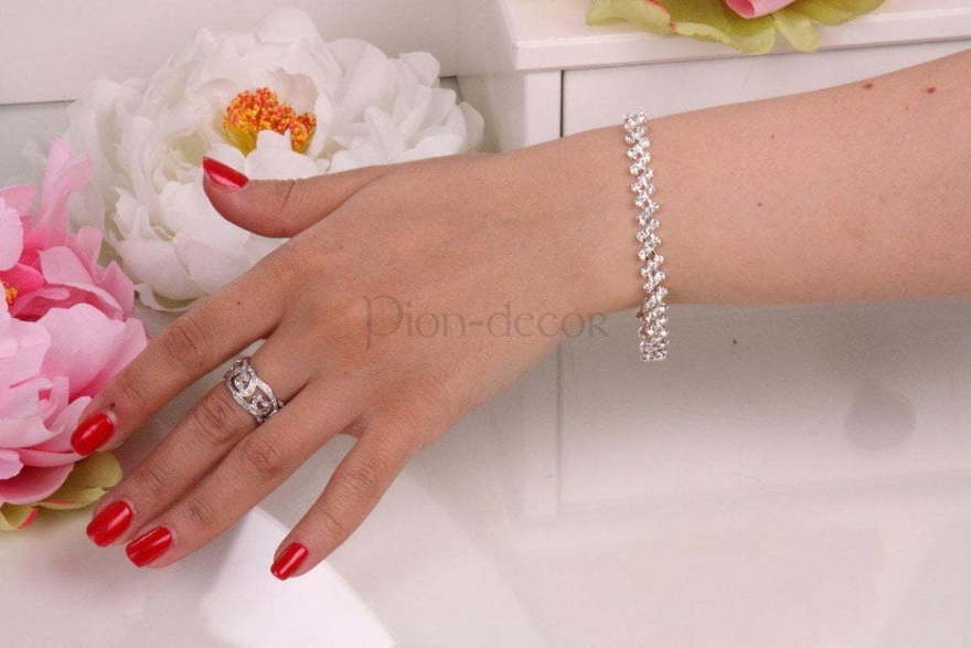 Браслет Паутинка из Посеребренная бижутерия от  2