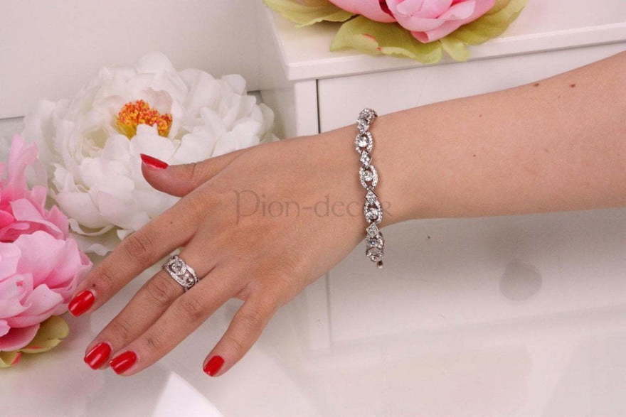 Браслет Цепочка из Посеребренная бижутерия от  2