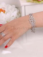 Браслет Венеция из Посеребренная бижутерия от  2