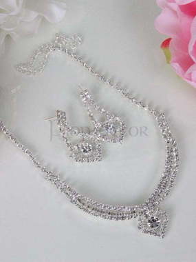 Комплект Сердечко из Посеребренная бижутерия от  1