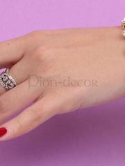 Браслет Золотистый из Позолоченная бижутерия от  2