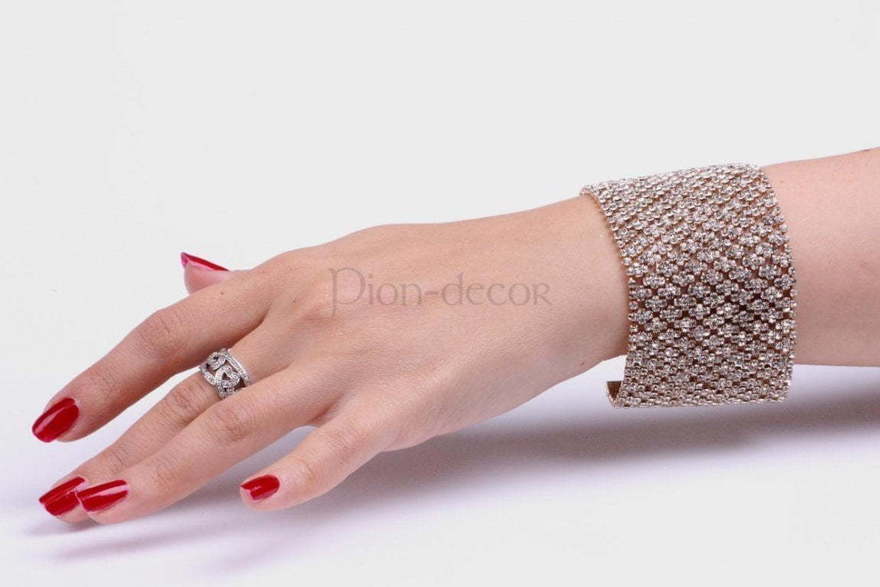 Браслет Королевский - золотистый из Позолоченная бижутерия от  2