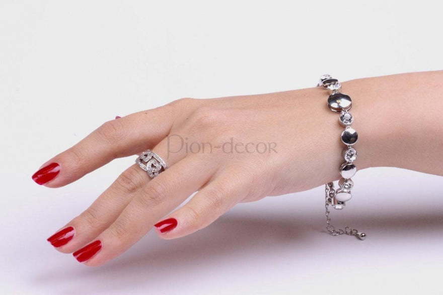 Браслет Нежность из Посеребренная бижутерия от  2