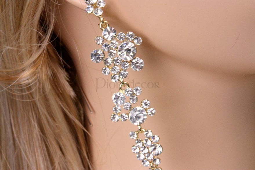 Серьги Созвездие золото из Позолоченная бижутерия от  2