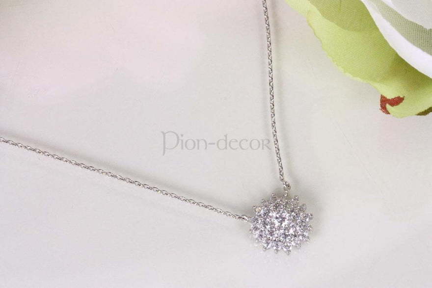 Garcia подвеска с цирконами из Посеребренная бижутерия от  2