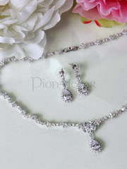 Комплект с цирконами Regina из Посеребренная бижутерия от  1