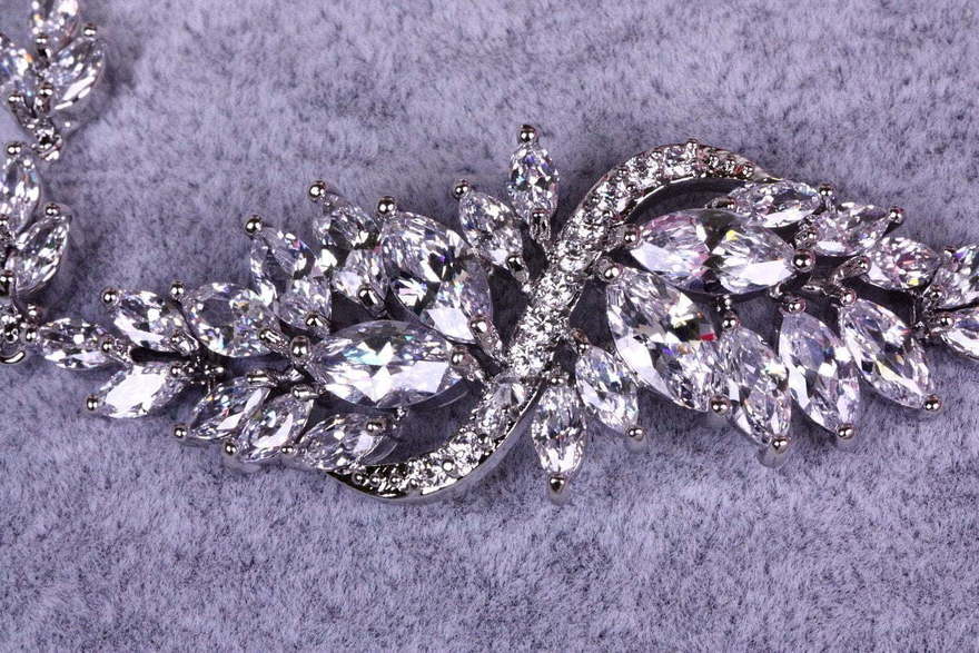 Браслет с цирконами Stars из Посеребренная бижутерия от  3